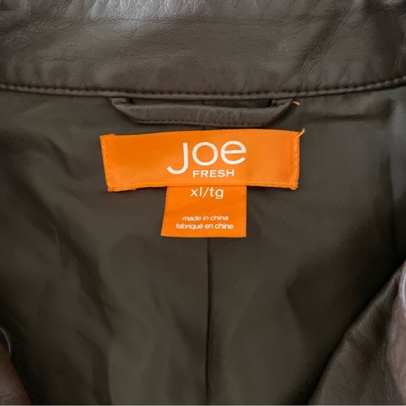 Joe Fresh Unique Faux Leather Jacket - Picture 8 of 11
